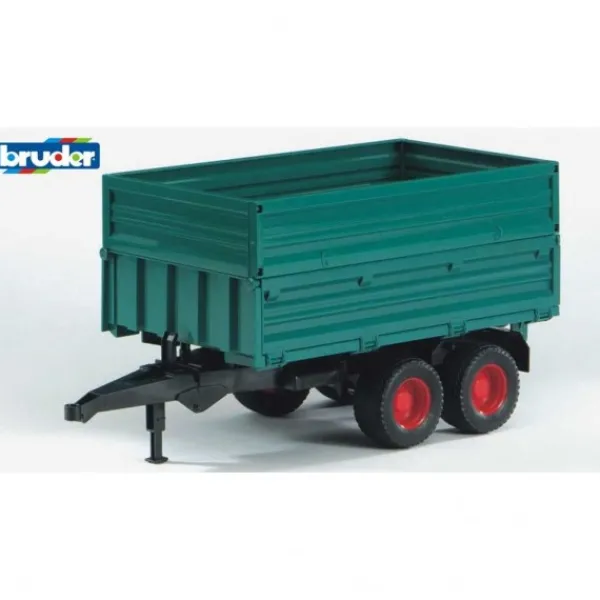 Bruder 2010 Aanhanger Dubbelwiels Welger Hot
