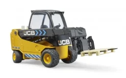 Bruder 2512 JCB Heftruck Tele met Pallets Clearance