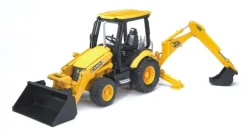 Bruder 2427 JCB Midi CX Laadschop met Baggerkraan Fashion