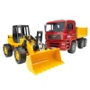 Bruder 2752 Man TGA kiepauto met gele shovel FR130 Fashion