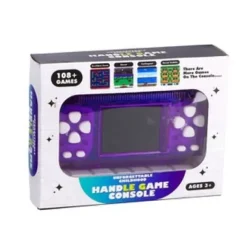 De Grote Speelgoedwinkel 108 Games In 1 Game Console Met Kleurenscherm Groen En Paars Outlet