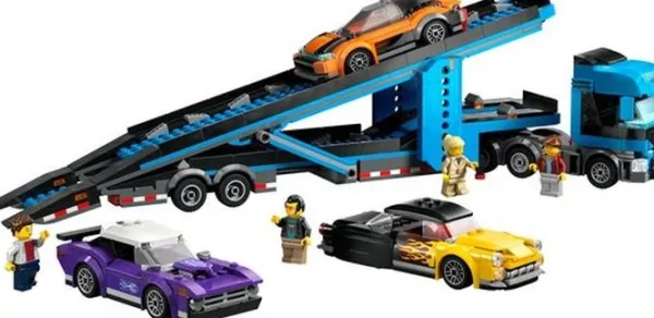 Lego 60408 City Big Vehicles Transportvoertuig Met Sportauto Fashion