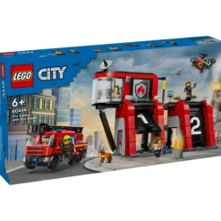 Lego 60414 City Brandweerkazerne En Brandweerauto Clearance