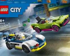 Lego 60415 City Politiewagen En Snelle Achtervolging Fashion