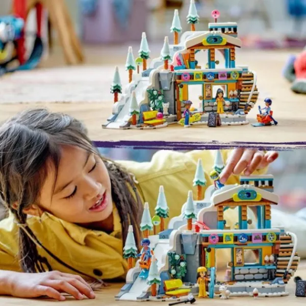 Lego 41756 Friends Vakantie Skipiste En Cafe Outlet