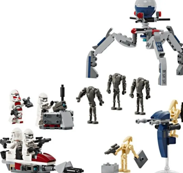 Lego 75372 Star Wars Clone Trooper & Battle Droid Battle Pack Sale