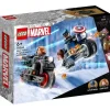 Lego 76260 Super Hero Captain America & Black Widow Motoren Best