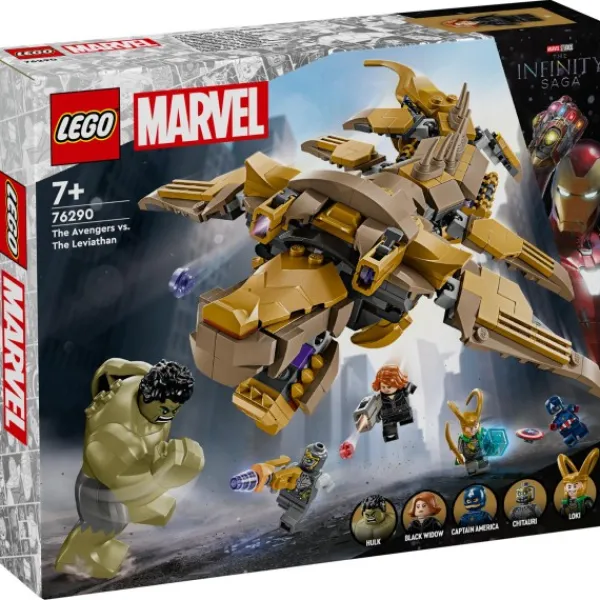 Lego 76290 Super Heroes Marvel De Avengers Vs. De Leviathan New