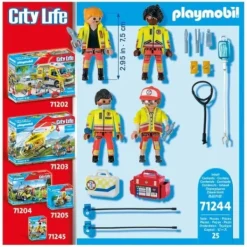Playmobil 71244 City Reddingsteam Hot