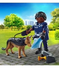 Playmobil 71162 Politieagent Met Speurhond New