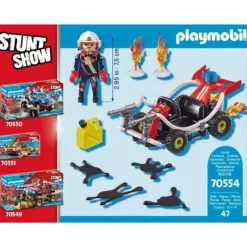 Playmobil 70554 Stuntshow Brandweerkart Discount