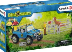 Schleich 41464 Terreinwagen Met Dino-Buitenpost Online