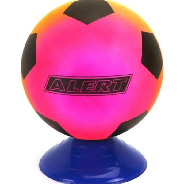 Alert Voetbal PVC Regenboog / Maat 5 / 200 Gr New