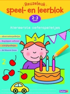 Deltas Allereerste Oefenspelletjes 2-3 Jaar New