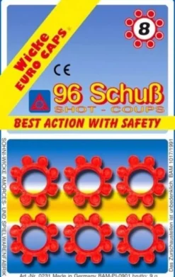 De Grote Speelgoedwinkel Amorces 8 Shots 12 Ringen Op Blister Discount