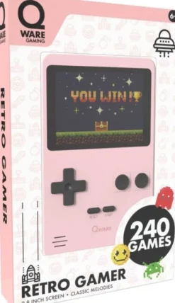 De Grote Speelgoedwinkel Arcade 240 In 1 Mini Game Retro Roze Best