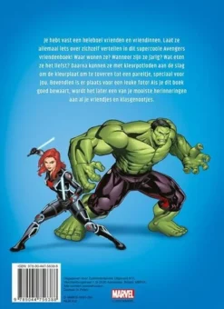 Deltas Avengers vriendenboek voordelig online kopen? Discount