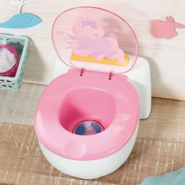 Baby Born Bath Poo-Poo Toilet New