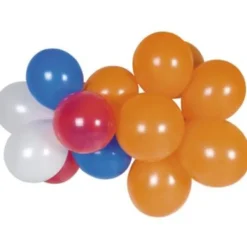 De Grote Speelgoedwinkel Ballob Rood / Wit / Blauw / Oranje 100 stuks Hot
