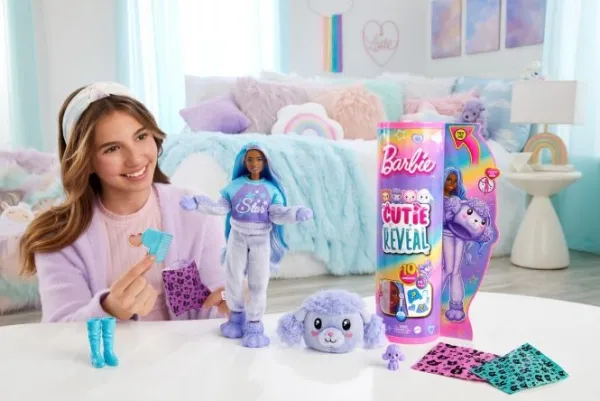 Mattel Barbie Cutie Reveal Cozy Cute Tees Poodle Sale