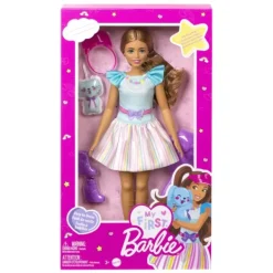 Barbie My First Brunette Met Konijn Fashion