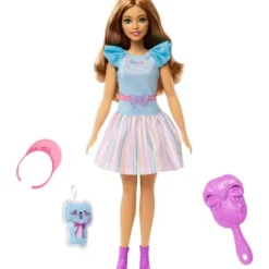 Barbie My First Brunette Met Konijn Fashion