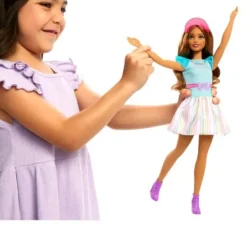 Barbie My First Brunette Met Konijn Fashion