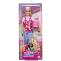 Barbie Paardrij Pop Malibu Best