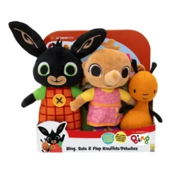 De Grote Speelgoedwinkel Bing, Flop En Sula Pluche 3-Pack New