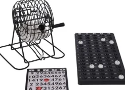 De Grote Speelgoedwinkel Bingomolen Metaal 75 Ballen Clearance