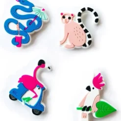 De Grote Speelgoedwinkel Blah Blah Gum Dieren 4 Stuks Sale