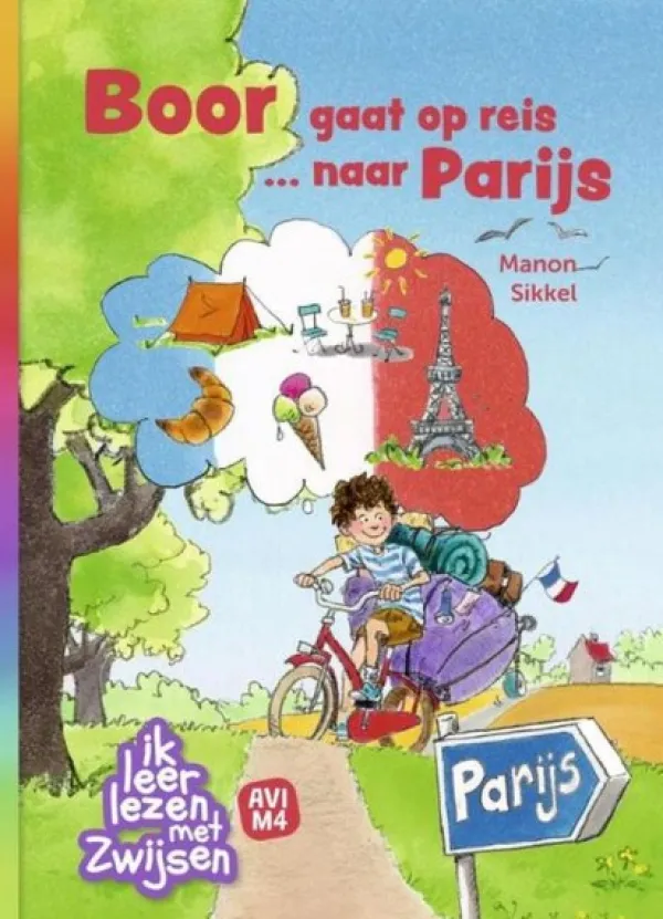 Zwijsen Boek AVI E3 Boor Gaat Op Reis Naar Parijs Fashion