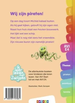 Zwijsen Boek AVI E4 Wij Zijn Piraten! Online