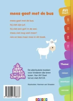 Zwijsen Boek Avi Start Mees Gaat Met De Bus Discount
