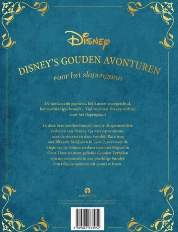 Disney Boek 's Gouden Avonturen Voor Het Slapengaan Best