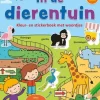 Deltas Boek In De Dierentuin - Kleur- En Stickerboek Met Woordjes (3-5 jaar) New