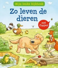 Deltas Boek Mijn Leuke Kijkboek Zo Leven De Dieren Sale