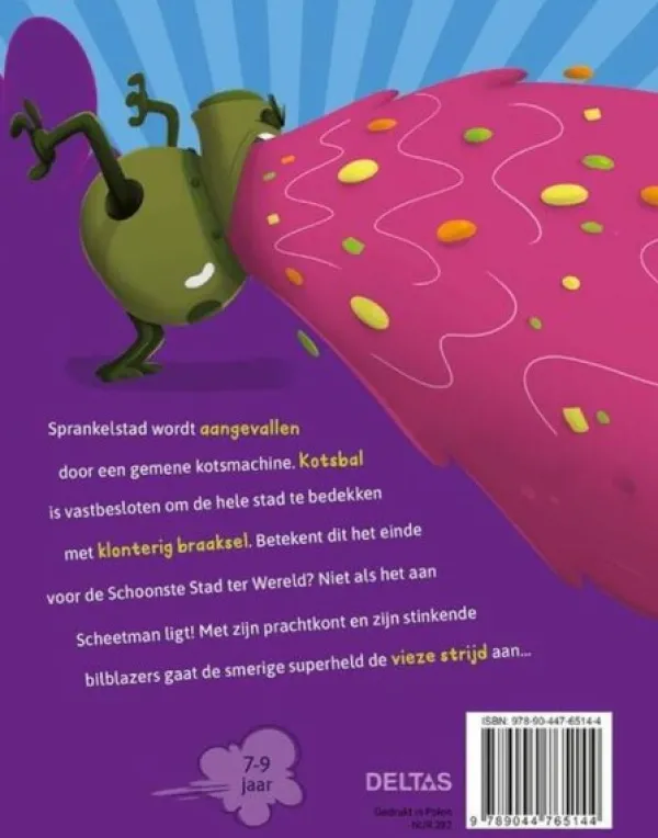 Deltas Boek Scheetman Lost Het Op! De Grote Kotsboel New