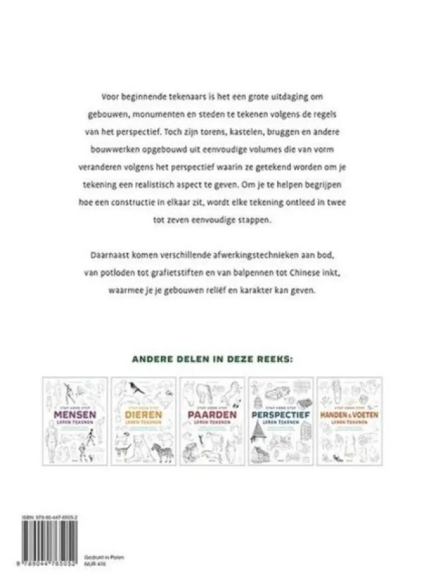 Deltas Boek Stap Voor Stap Gebouwen Leren Tekenen Outlet