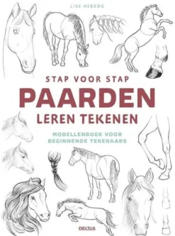 Deltas Boek Stap Voor Stap Paarden Leren Tekenen Clearance