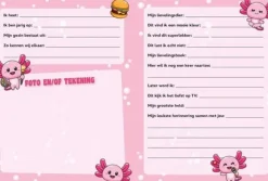 De Grote Speelgoedwinkel Boek Vriendenboek Axolotl voordelig online kopen? Fashion