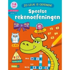 Deltas Boek Zo Leuk Is Oefenen Rekenoefeningen (7-8 Jaar) Fashion