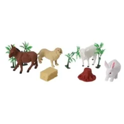 De Grote Speelgoedwinkel Boerderijdieren Set 10 Delig Sale