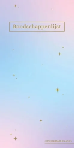 De Grote Speelgoedwinkel Boodschappenlijst - Pastel Galaxy Online