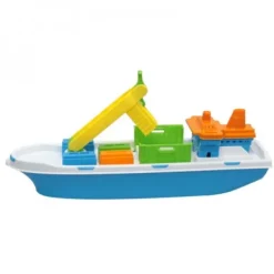 De Grote Speelgoedwinkel Boot Vrachtschip 40cm voordelig online kopen? Sale