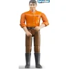 Bruder Figuur Man Bruine Broek Hot
