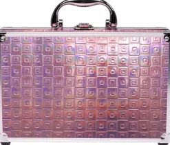 De Grote Speelgoedwinkel Casuelle Holografisch Make Up Koffer Roze Glamour Sale
