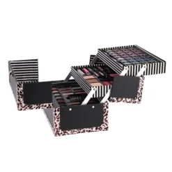 Casuelle MaKe-Up Koffer 3D Panter-Pink Print Online