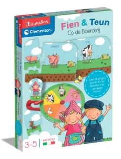 Clementoni Fien En Teun Op De Boerderij Fashion