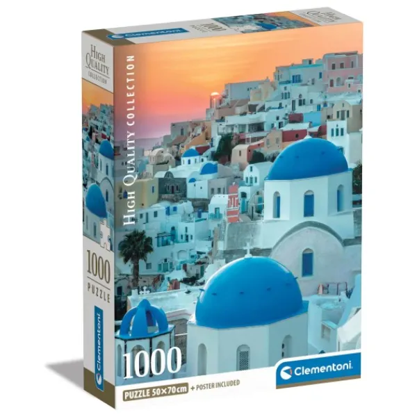 Clementoni Puzzel Santorini 1000 Stukjes New